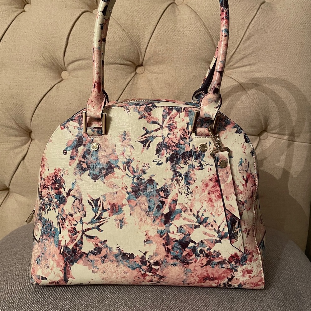 Danier floral print handbag